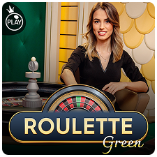 Roleta Verde do Cassino ao Vivo
